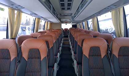 First-class interior