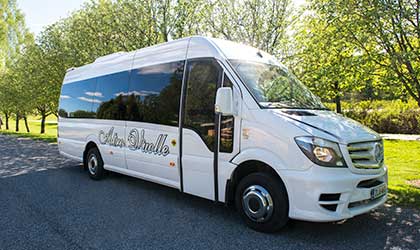 Minibus in Tampere region